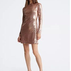 Calvin Klein Sequin Mini-dress